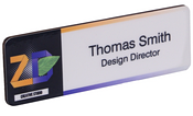 Dye Sub 1"x3" Full Color Name Badge