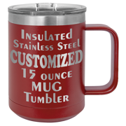 CAMEL15 - 15 Ounce Insulated Stainless Mug