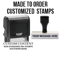 Custom Bank Stamps