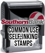Self-Inking Standard Bank Stamps
