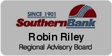 NBC-REG - Southern Bank Name Badge Reginal Advisory Board (Reg)